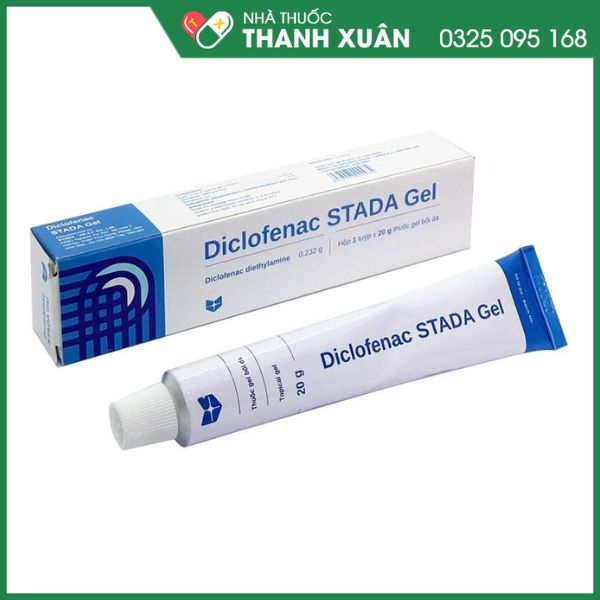 Diclofenac Stella Gel thuốc bôi giảm đau, giảm viêm